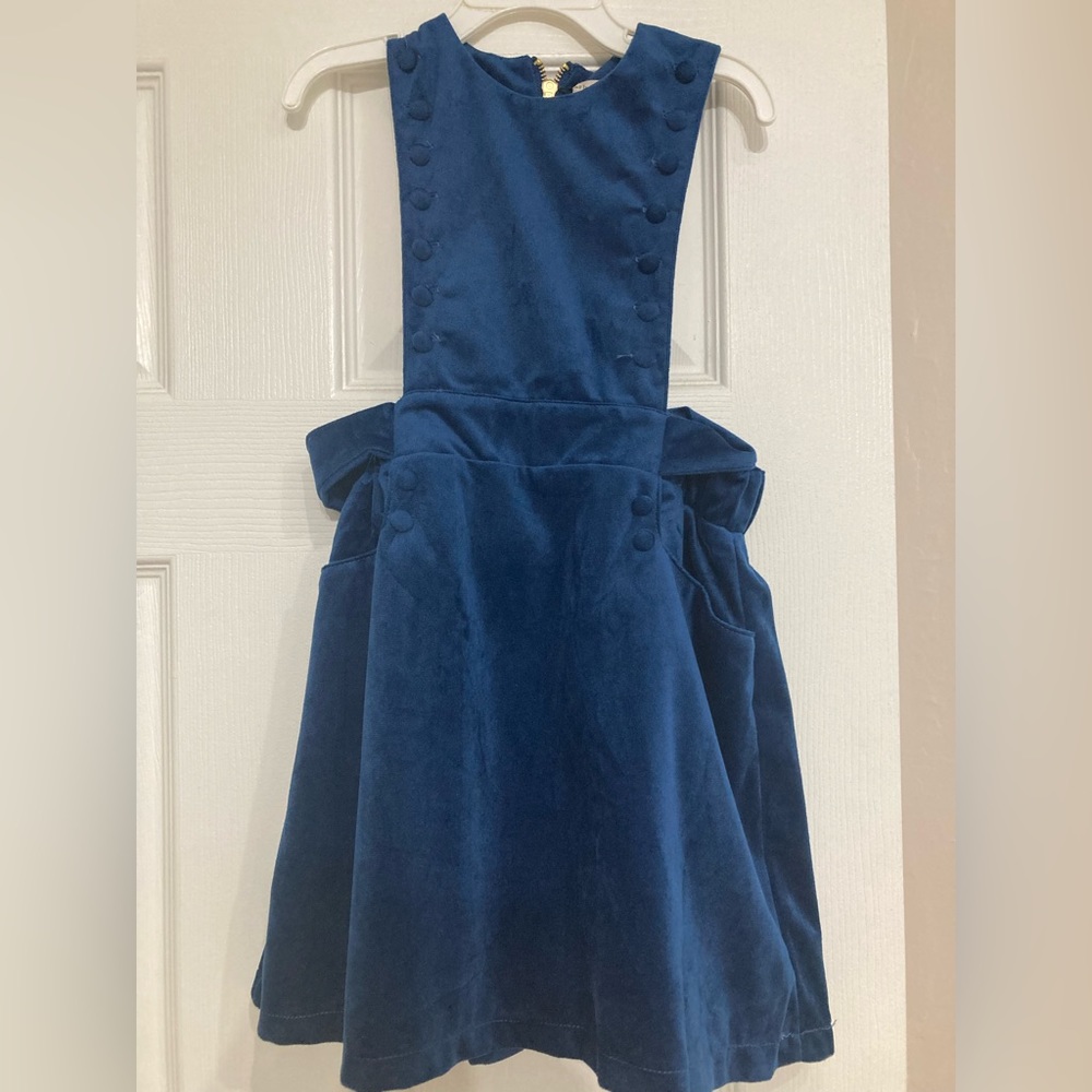 Carbon soldier little girls dress